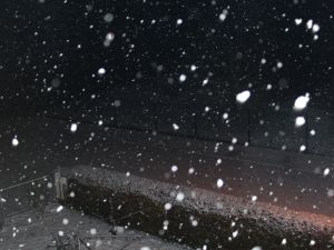 Starkschneefall im Winter 2013