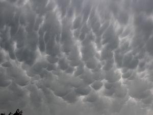 Mammatus Wolken