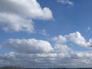 postfrontale Haufenwolken