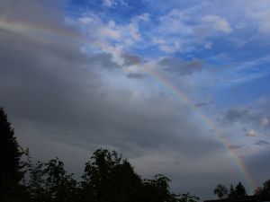 homogener Regenbogen