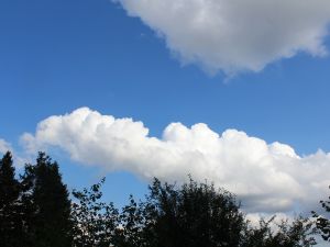 Wolken am 16. August