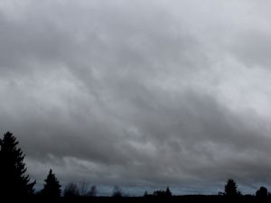 Wolken in der Wetterlage NWz