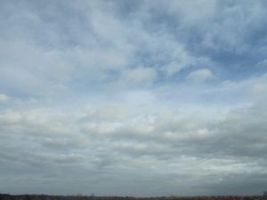 Wolken Anfang Februar