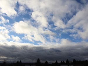 Wolken im Westwind