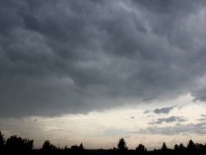 Auflockerungen nach Gewitter