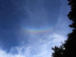 Zirkumzenitalbogen im Hochsommer