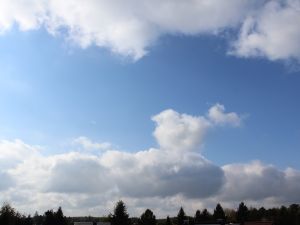 Hochnebel reißt kurzzeitig auf