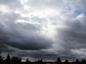 Wolken im Sturm