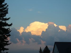 ein Hitzegewitter im Osten