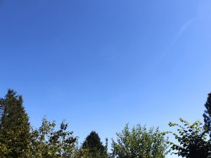 Firmament unter Wetterlage Süd antizyklonal