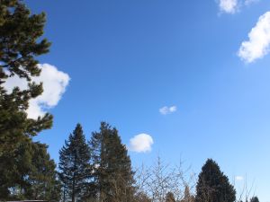 kleiner Cumulus in kalter Luft