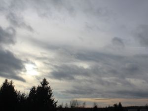 Wolken im Wind Anfang 2025