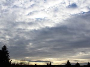 Wolken im Südwestwind