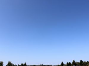 Endlich wieder ein wolkenloser Tag