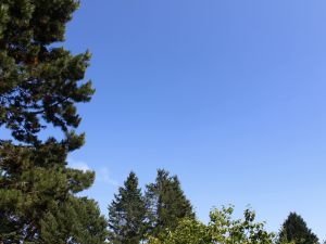 Himmel unter Hoch Mitteleuropa