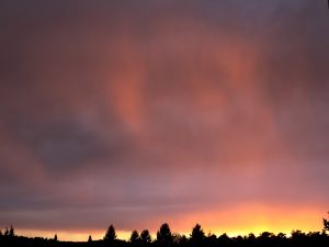Abendrot und Zero-Order-Glow