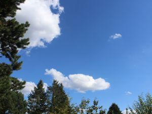 kleiner Cumulus im Spätsommer
