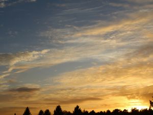 ein Sonnenuntergang im September 2025
