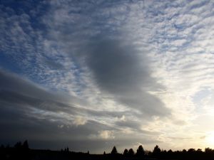 postfrontale Wolken