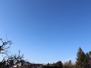 der f&uuml;nfte wolkenlose Tag in Folge