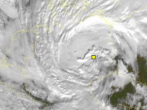 So sieht Tief Leonie aus