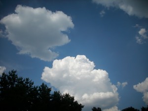 Wolken im Juli 2010
