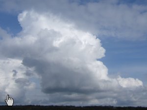 Cumulus bei Konvektion