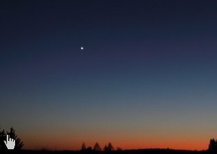 Abendstern Venus