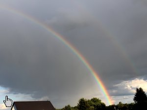 doppelter Regenbogen