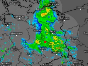 Dauerregen im Fl&auml;ming