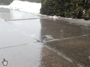 gef&auml;hrliches Glatteis